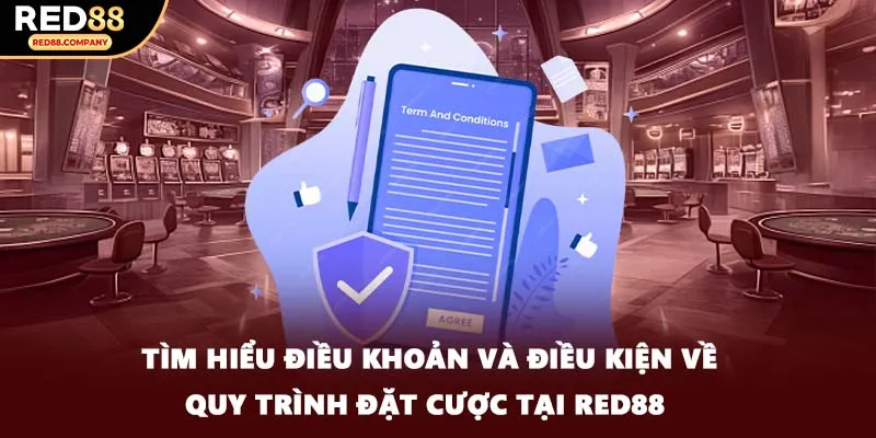 Tìm hiểu điều khoản và điều kiện về quy trình đặt cược tại RED88