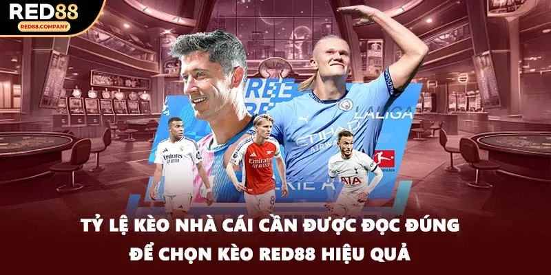 Tỷ lệ kèo nhà cái cần được đọc đúng để chọn kèo RED88 hiệu quả