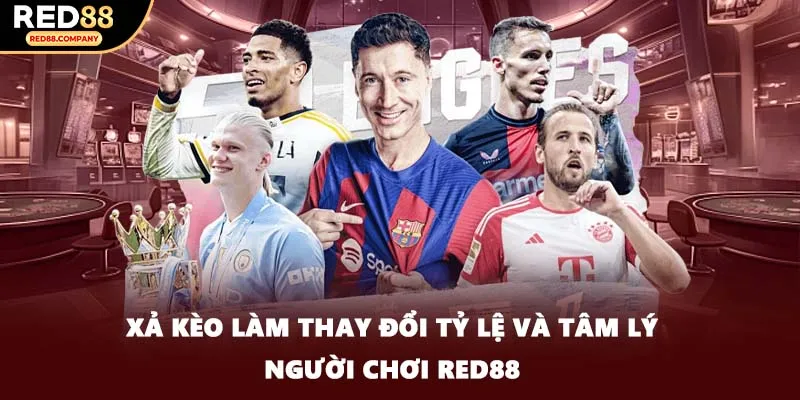 Xả kèo làm thay đổi tỷ lệ và tâm lý người chơi RED88
