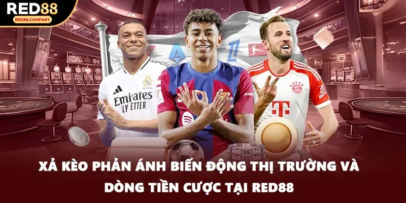 Xả kèo phản ánh biến động thị trường và dòng tiền cược tại RED88